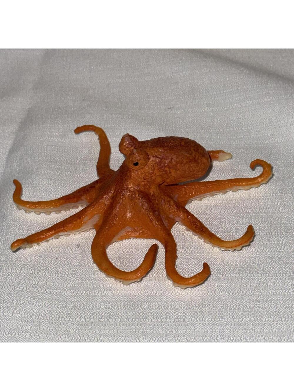 Vintage 1996 Octopus Safari Ltd Figure Realistic PVC Educational